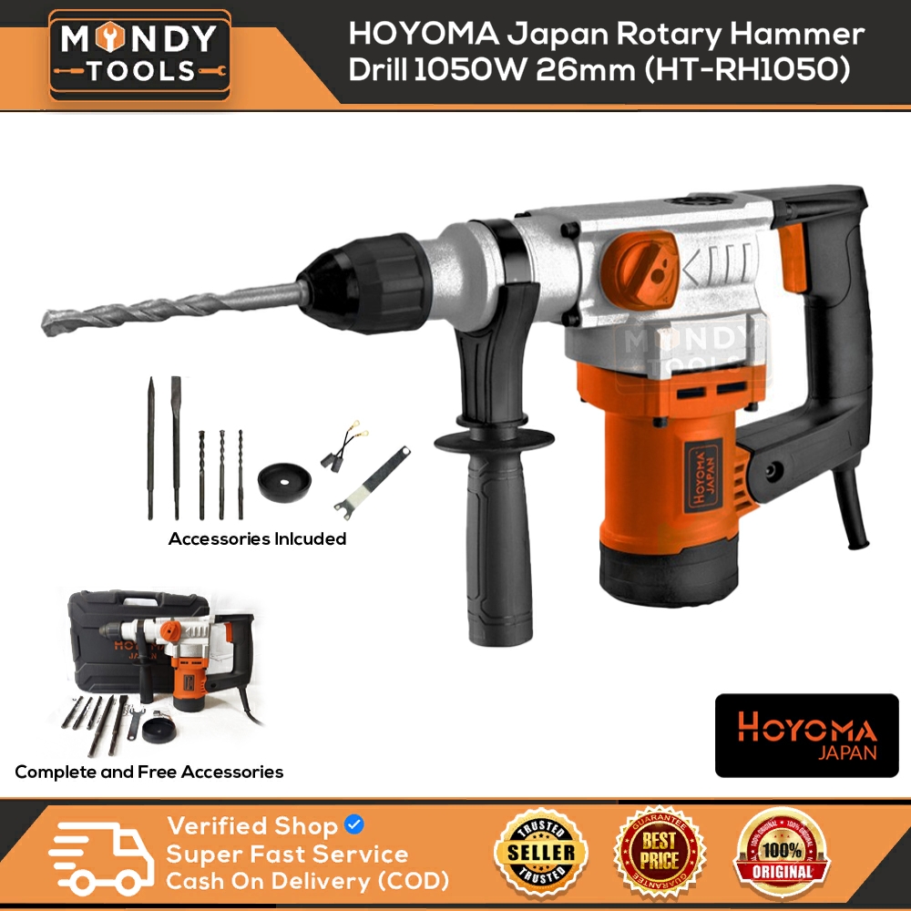 HOYOMA Japan Rotary Hammer Drill 1050W 