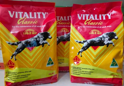 Vitality Classic for Adult Dogs 1kg Lamb & Beef