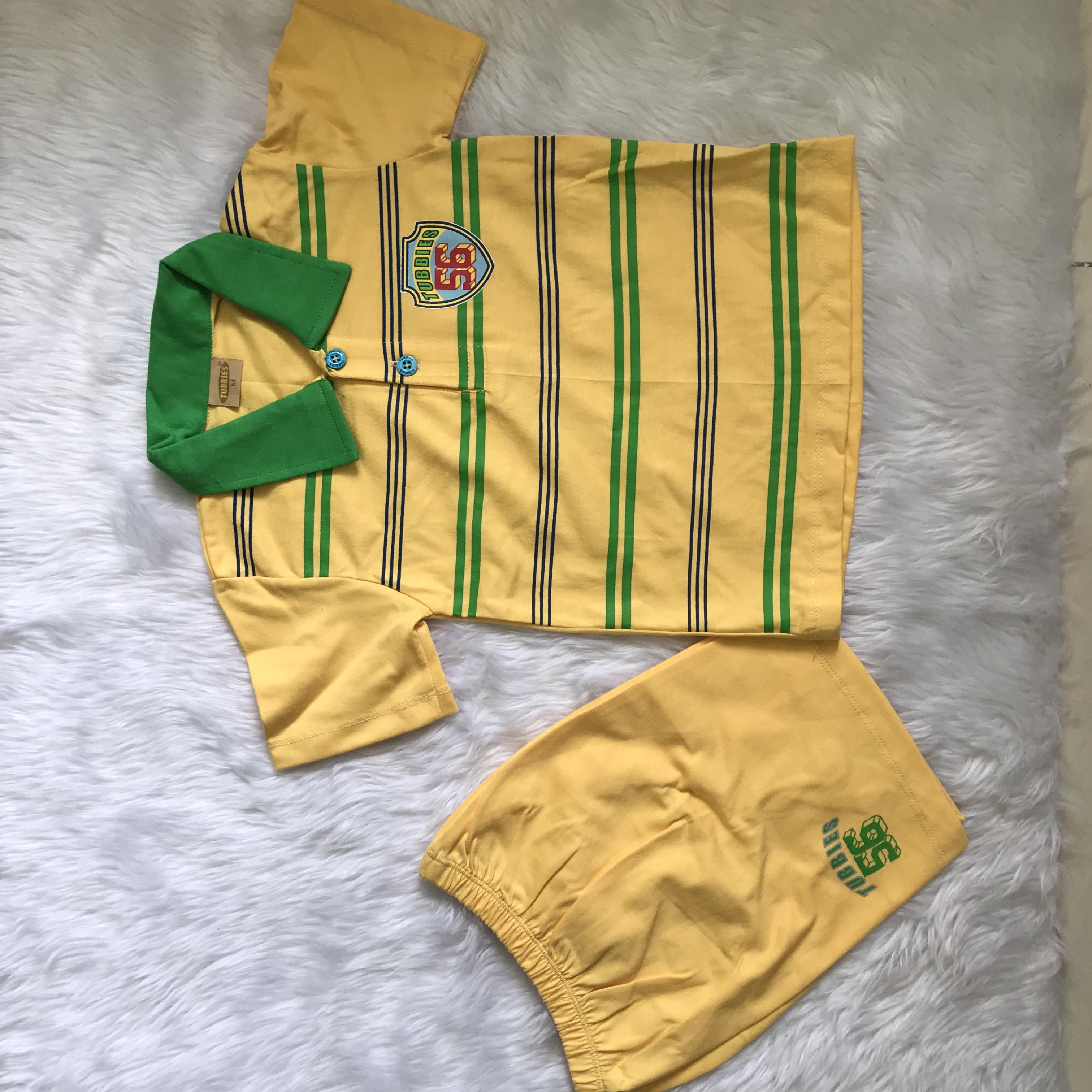 baby yellow polo shirt