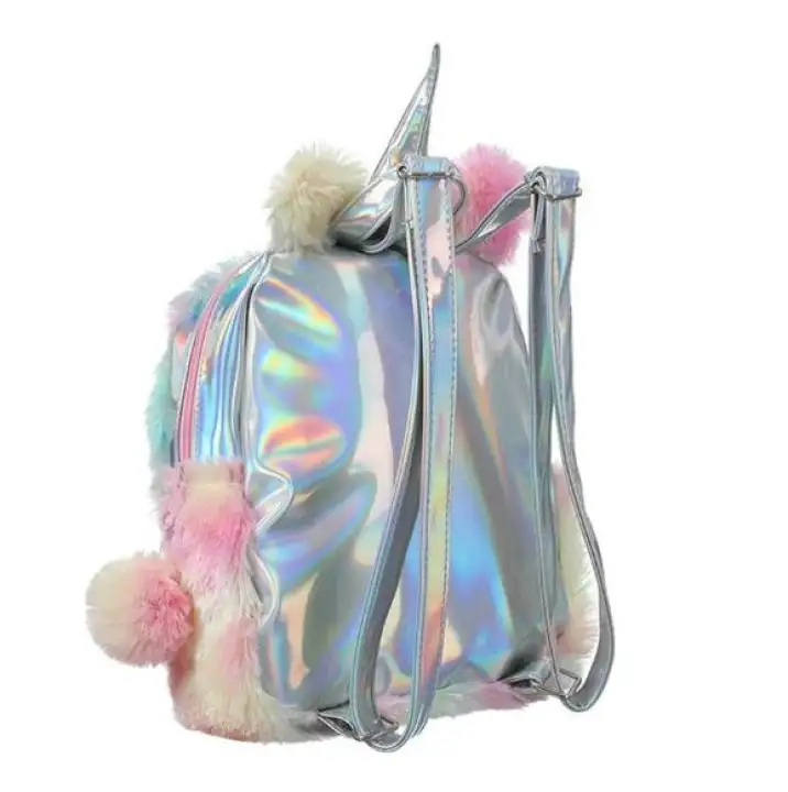 unicorn furry backpack