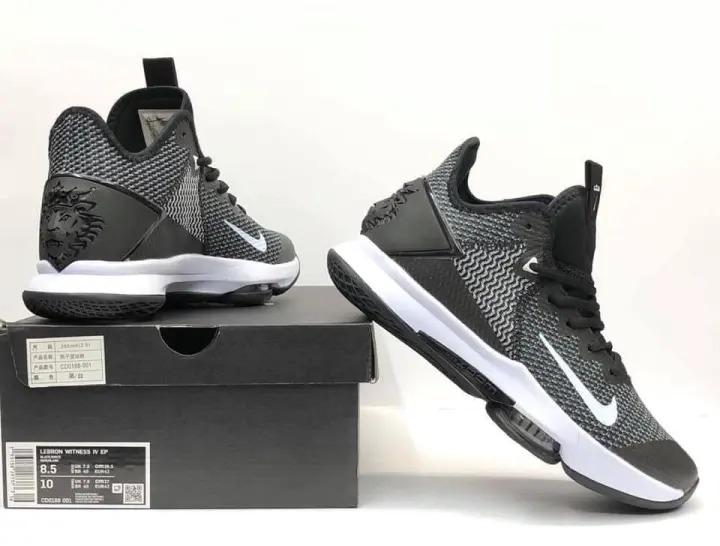 lebron witness 4 white white black