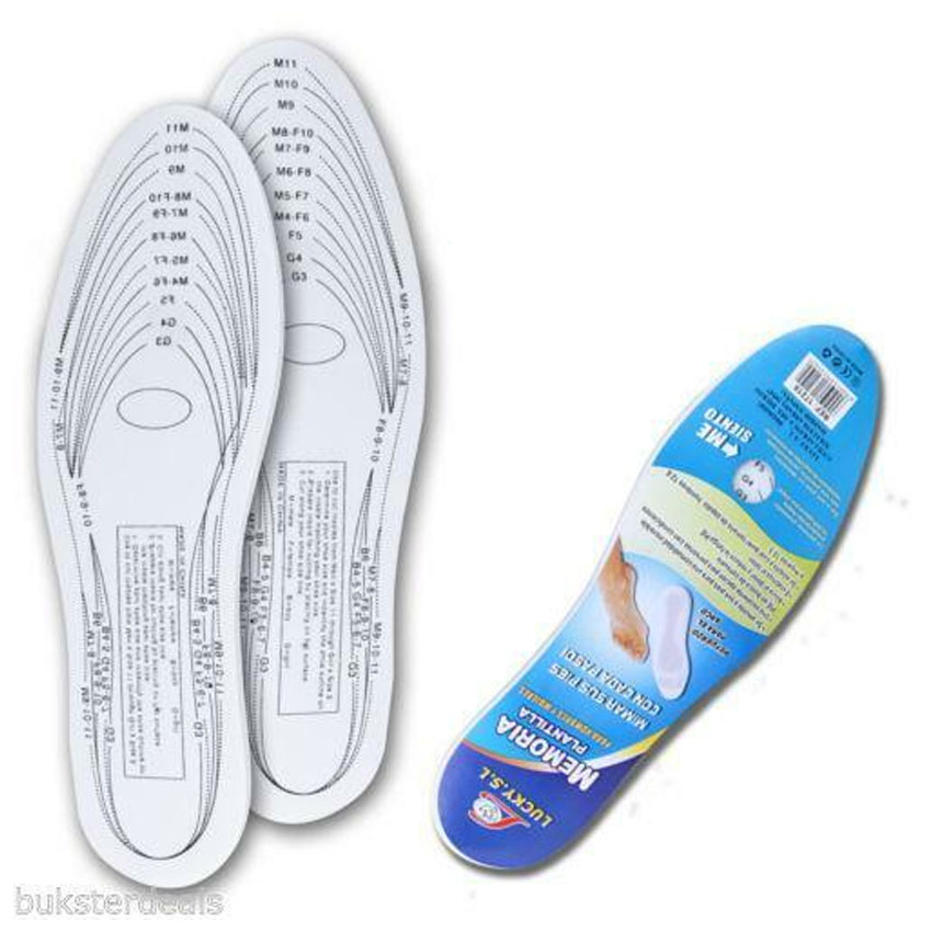 memory foam shoe liners