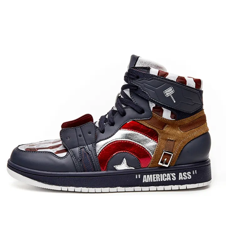 captain america jordan shoes