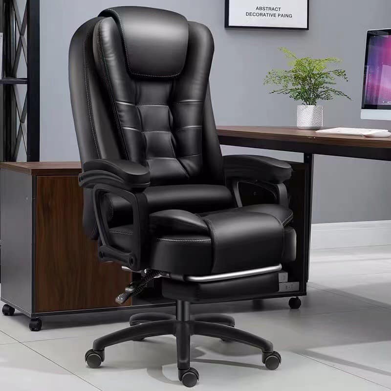 Leather Executive Office Chair Brown, Leather Executive Desk Chair