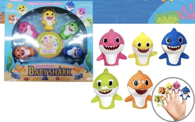 Adventure Baby Shark/Avengers Finger Puppet Toys for Kids