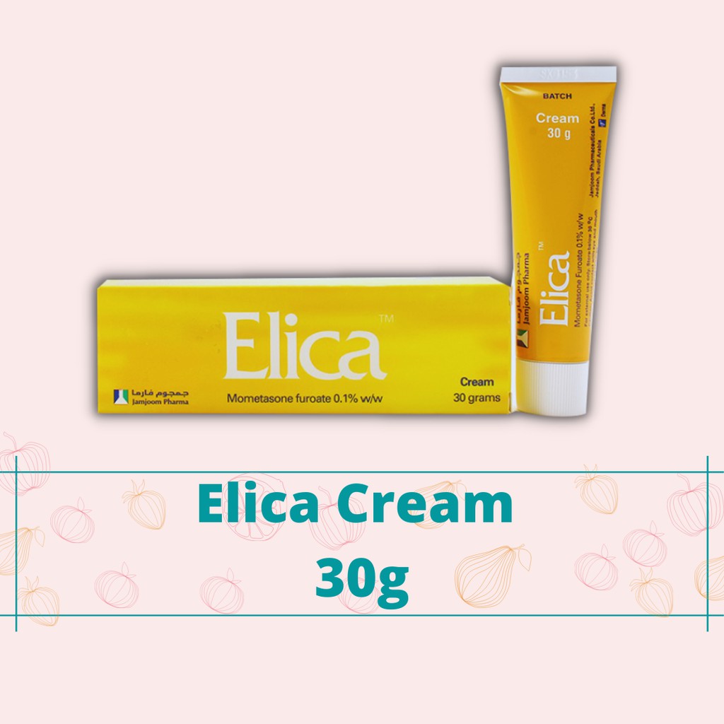 Elica Cream 30g (mometasone furoate 0.1 W/w) Authentic Lazada PH