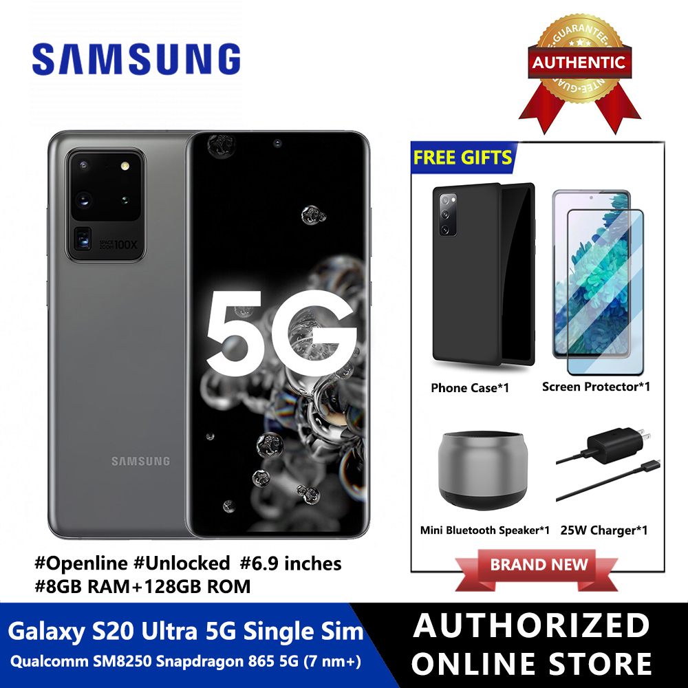  SAMSUNG Galaxy S20 Ultra 5G (128GB, 12GB) 6.9 AMOLED