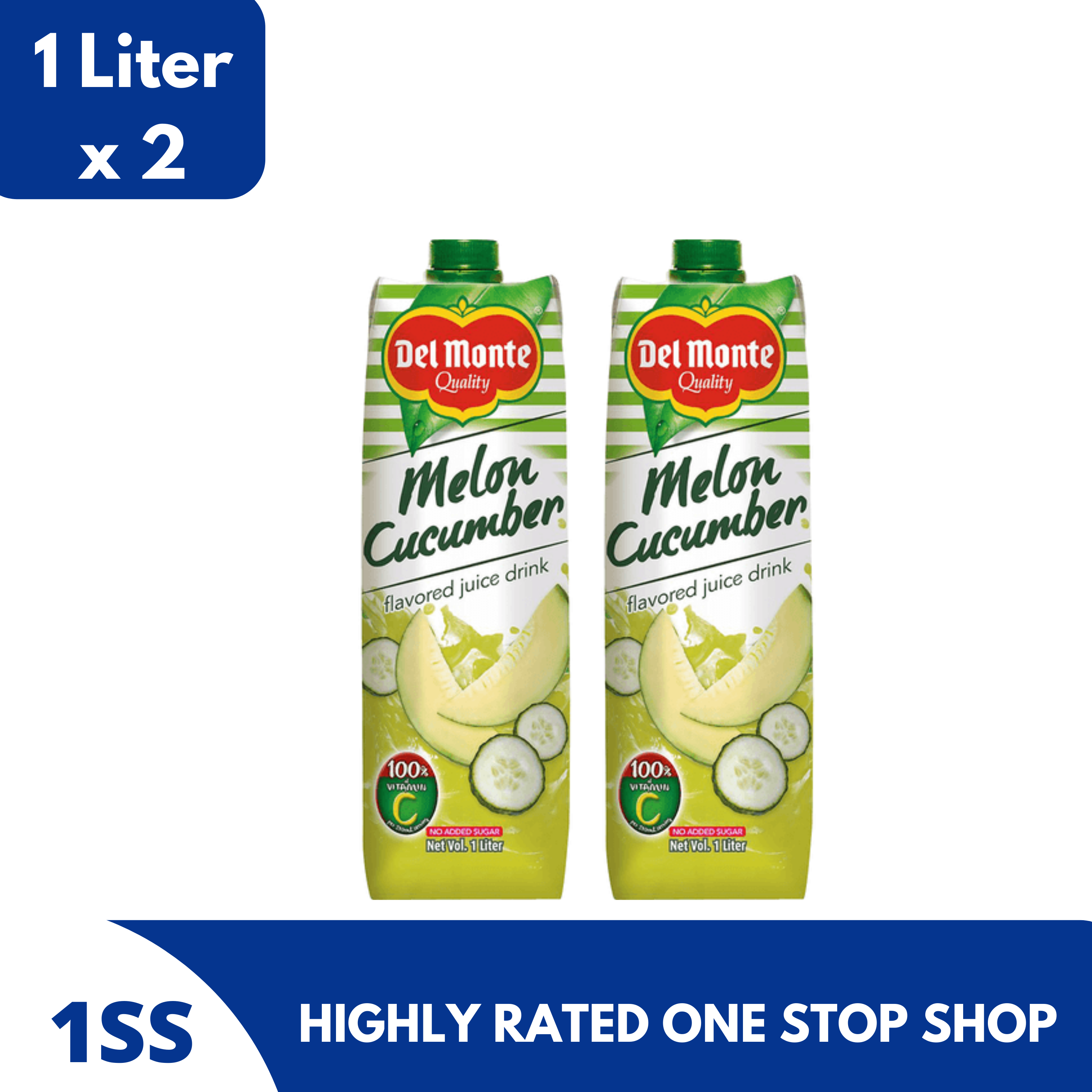 Del Monte Melon Cucumber 1Liter set of Liter Melon Cucumber