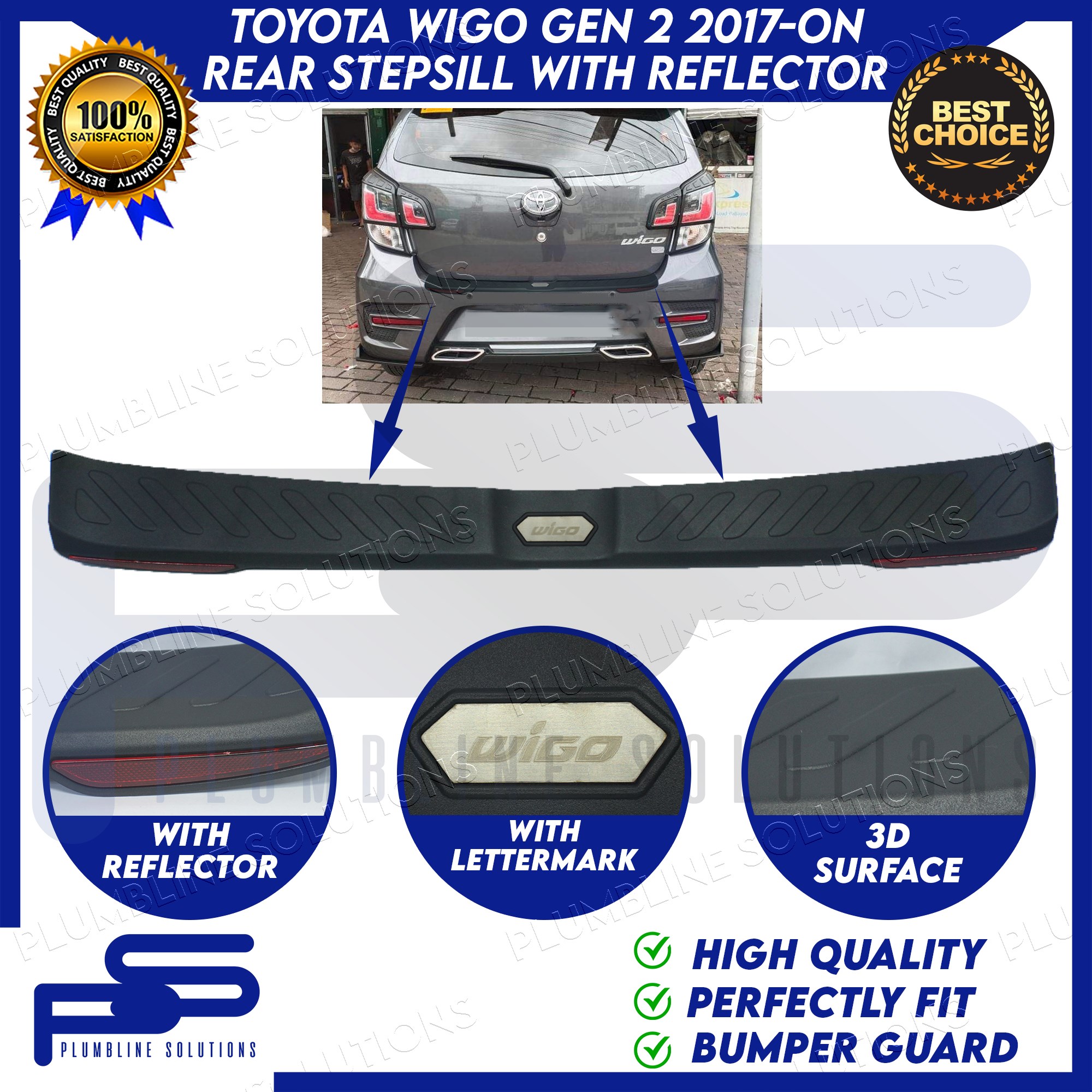 Toyota wigo rear bumper shop price