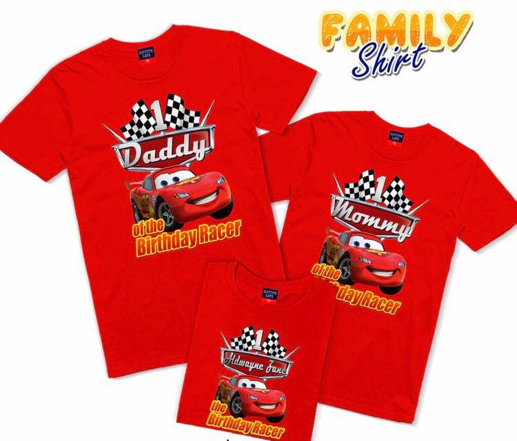Set of 3 Disney Cars Mcqueen Family 