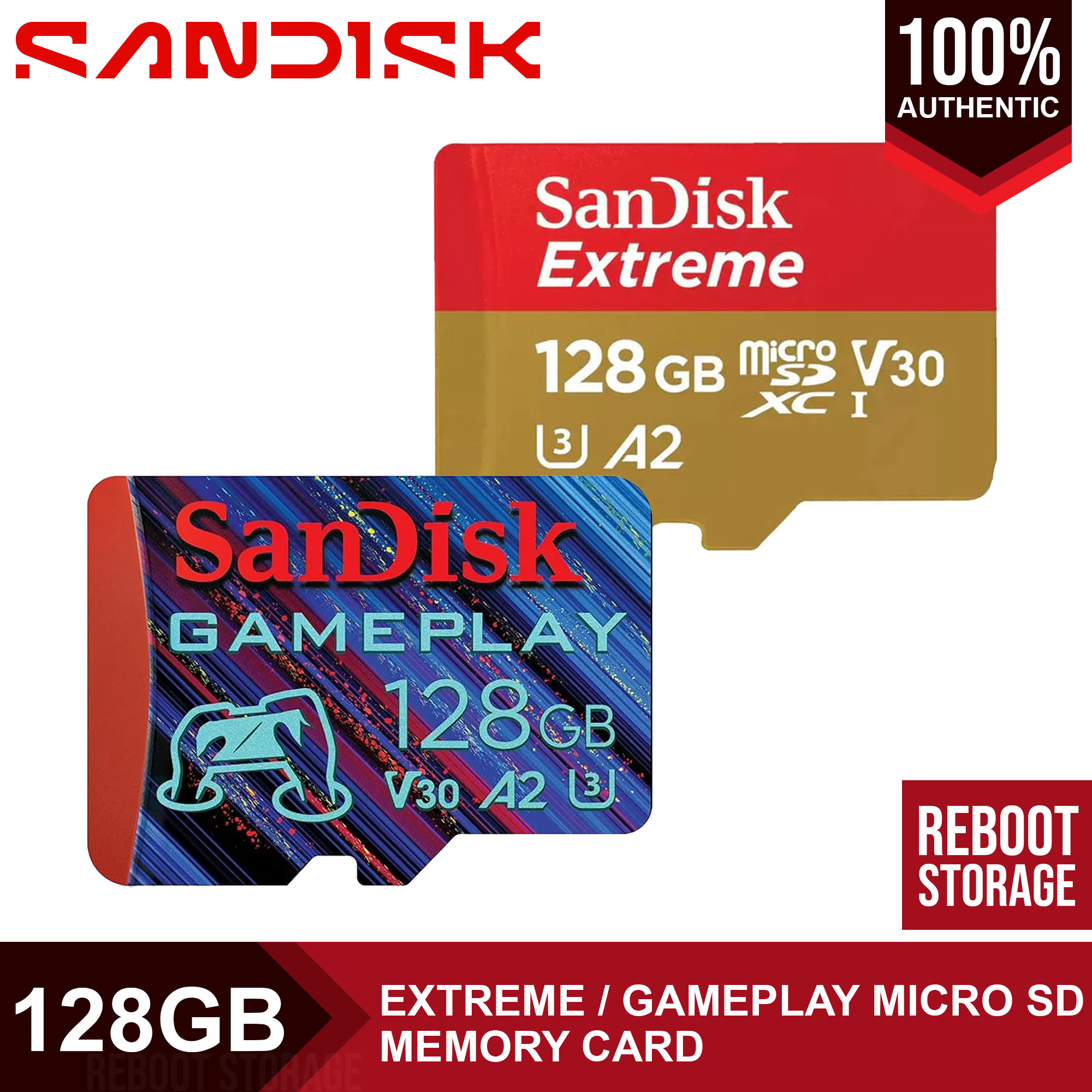 Sandisk Extreme 128gb V30 A2 Microsdxc V30 A2 Sandisk Extreme 