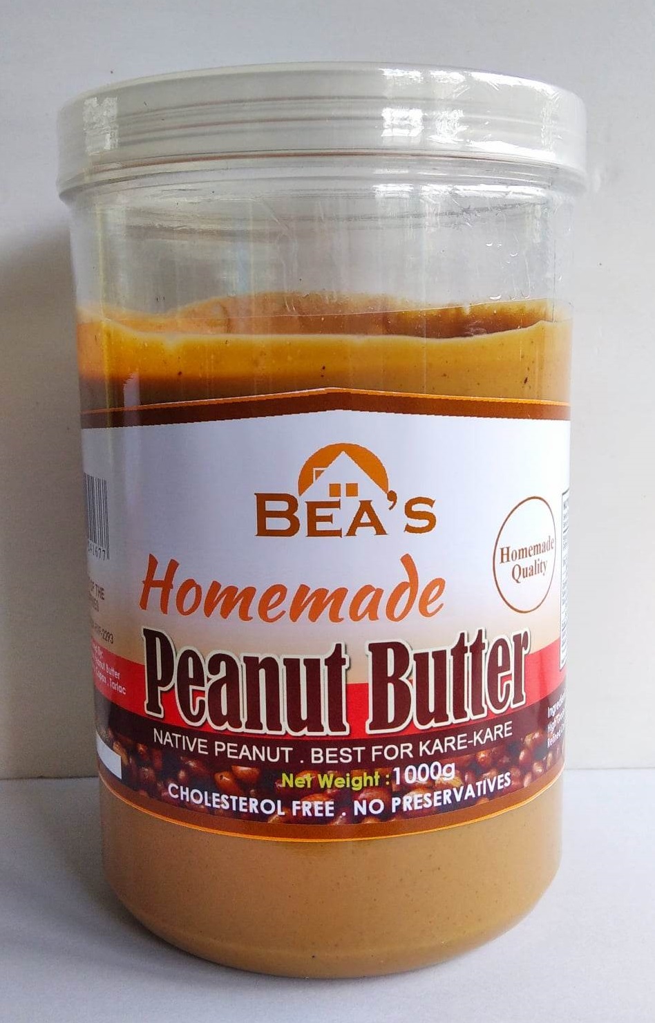 Native Karekare Peanut Butter (Less Sugar) 1kg Lazada PH