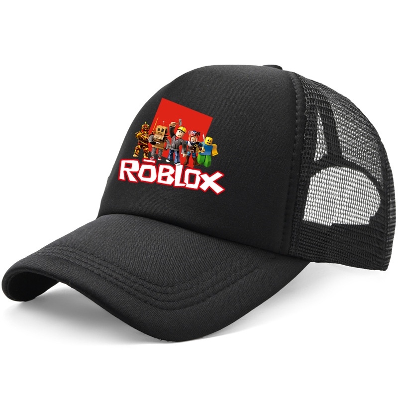 Personalizado Anime Robot Robloxs Face Baseball Cap Mulheres Homens  Ajustável Trucker Hat Esportes Snapback Caps Verão Chapéus - AliExpress