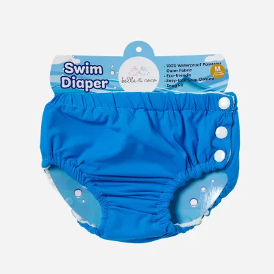 Belle & Coco Swim Diaper Blue - Medium