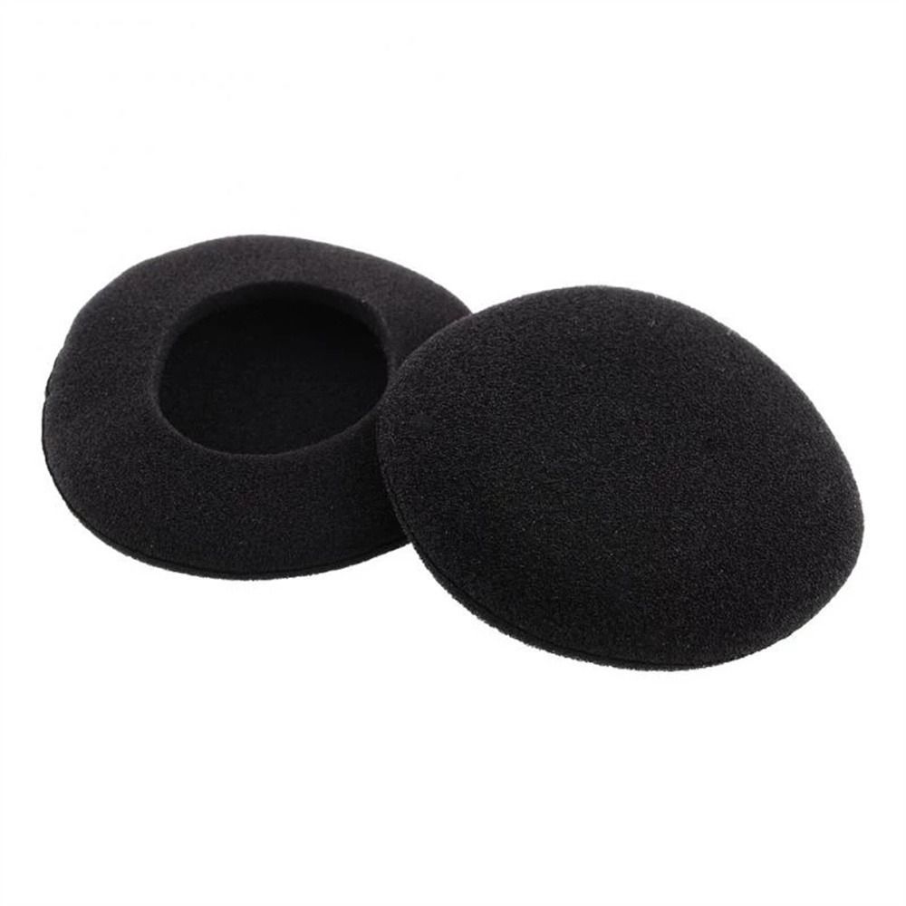 NXUGW Headphone Replacement Black Sponge Covers 50mm 55mm 60mm 65mm Soft Headset Cap Headphone Foam Pad Ear Pad Sponge Foam Ear Pads Earplugs Cap