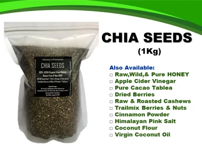 Chia Seeds 1kg (Organic)