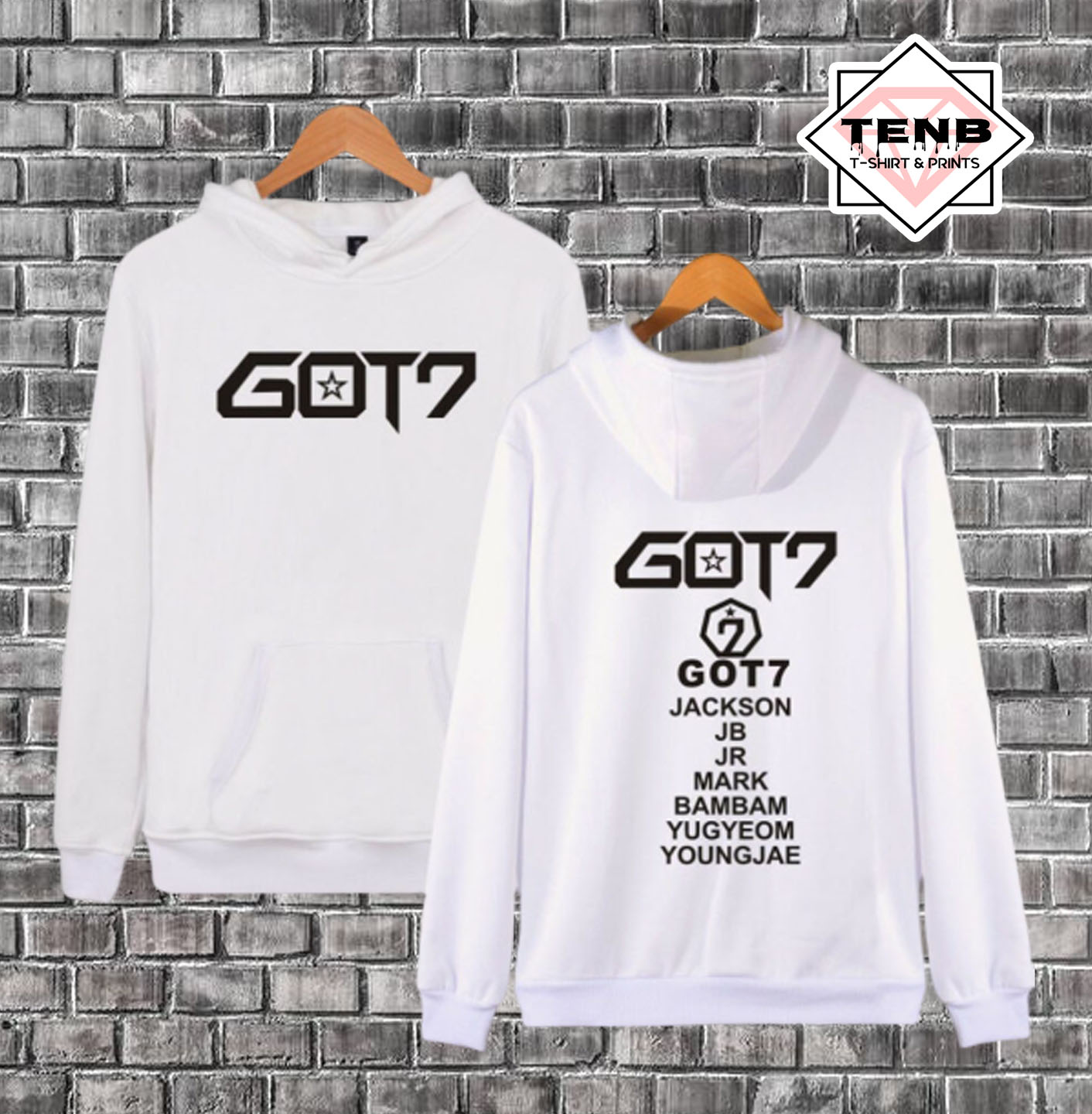 simple design hoodies