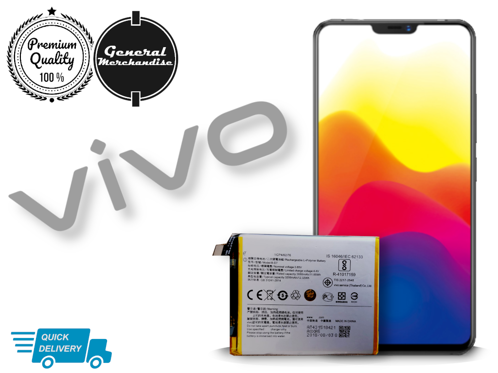 Vivo X21 Battery Model: B-D7 Premium Quality | Lazada PH