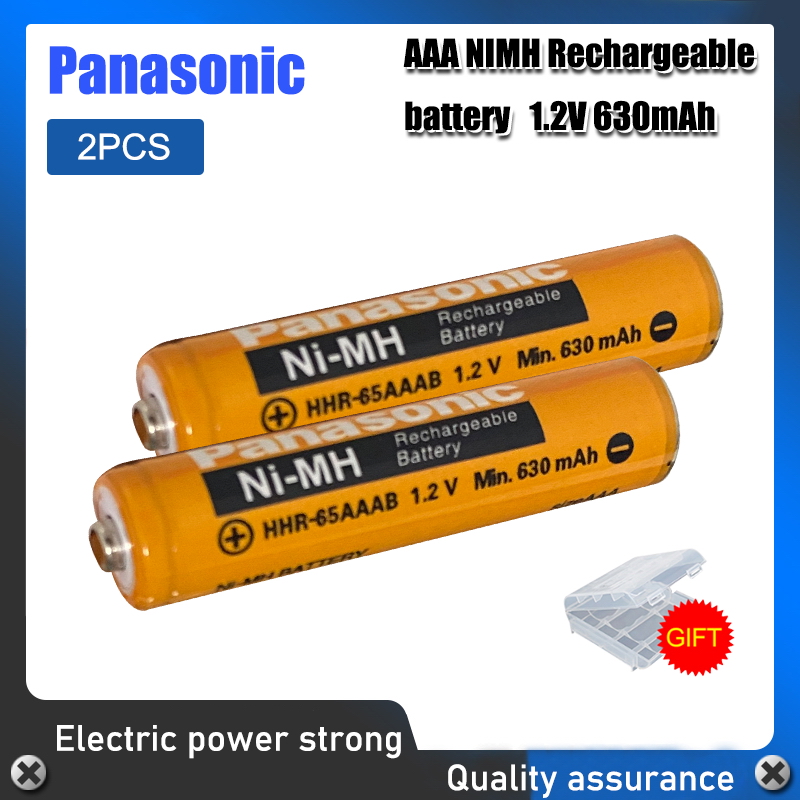 4 Batterie Ricaricabili AAA NiMH 830mAh 1,2V Per Telefoni Cordless Panasonic - JAPUSOON