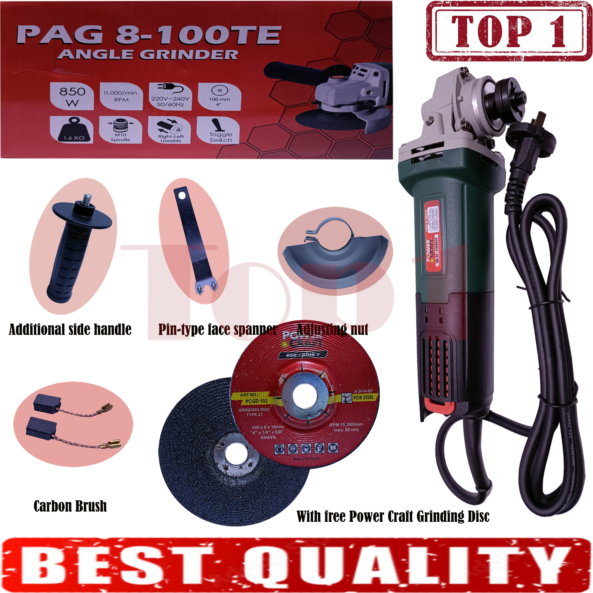 Power Craft Angle Grinder {Sold per Set} Lazada PH