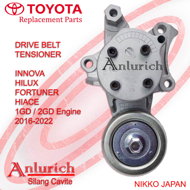 Drive Belt Tensioner Assy Innova Hilux Fortuner Hiace 2GD / 1GD 2016