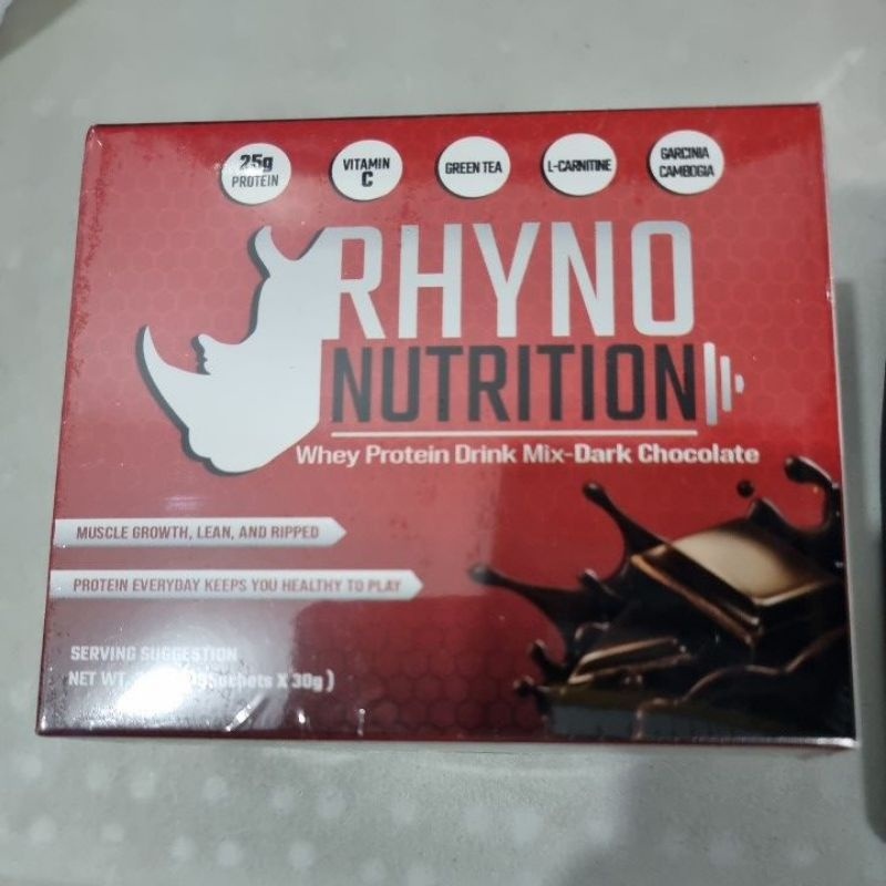 RHYNO NUTRITION WHEY PROTEIN DRINK with or without SHAKER Lazada PH