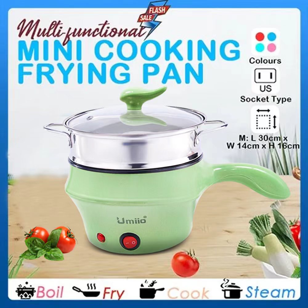 Umiio 1.8L Multifunction Stainless Steel Electric Cooker,Electric