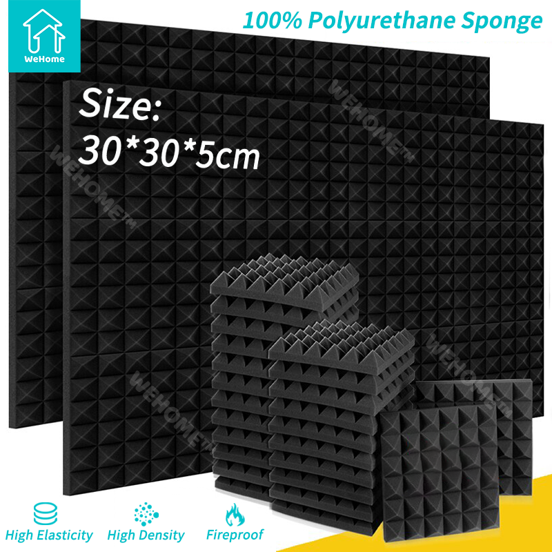 WeHome Sound Proof Foam for Wall Recording Sound Absorbing Wall Panels