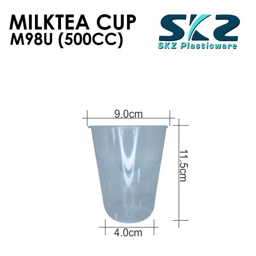 SKZ MILKTEA Y AND U HARD CUPS (500CC, 700CC 700CC FROSTED