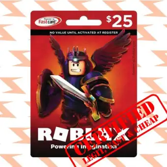 Roblox 25 Usd Gift Card Buy Sell Online Home With Cheap Price Lazada Ph - buy 25 roblox gift card digital code for sale philippines