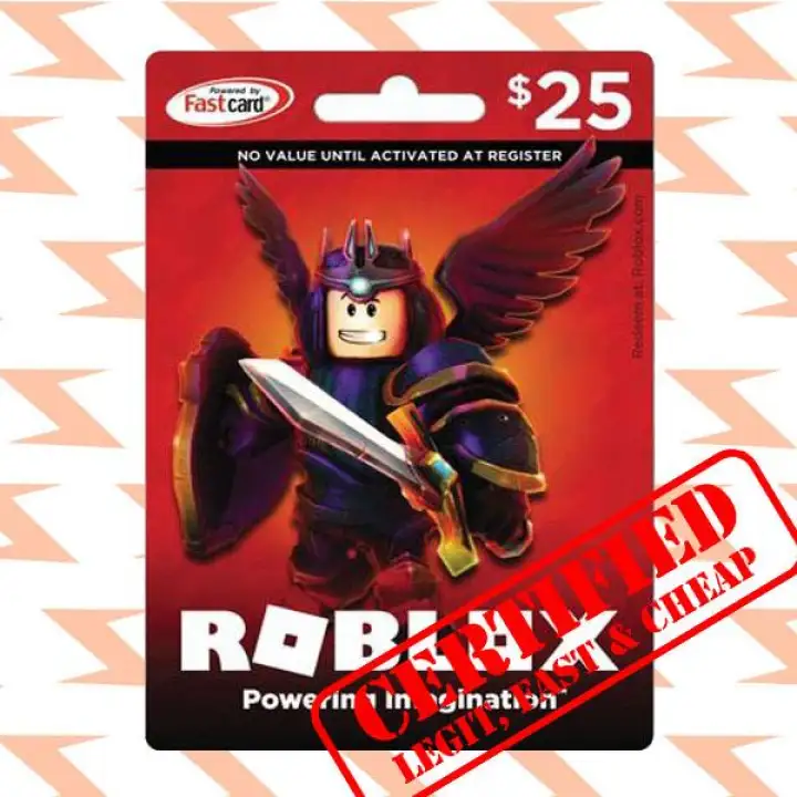 Roblox 25 Usd Gift Card Lazada Ph - roblox gift card coloring page