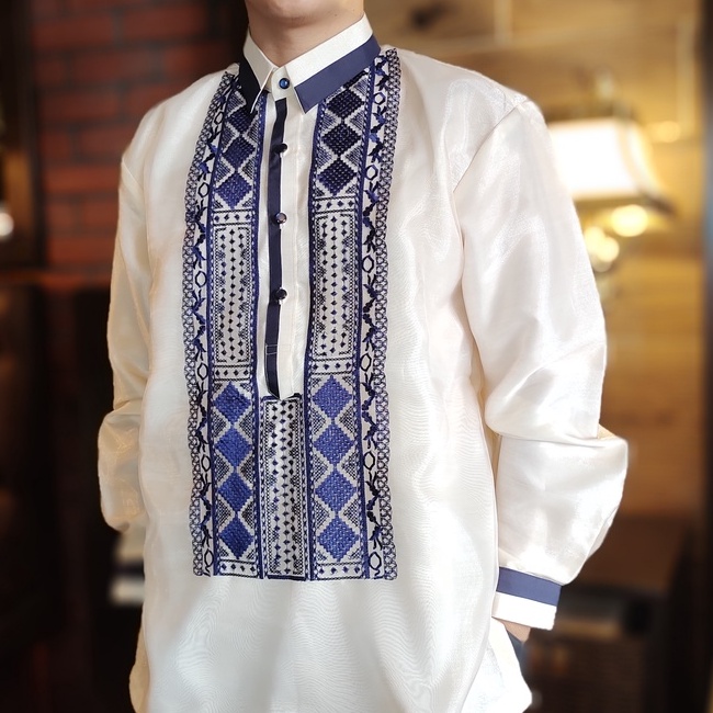 Modern Filipiniana Barong For Men And Women Individual Selling