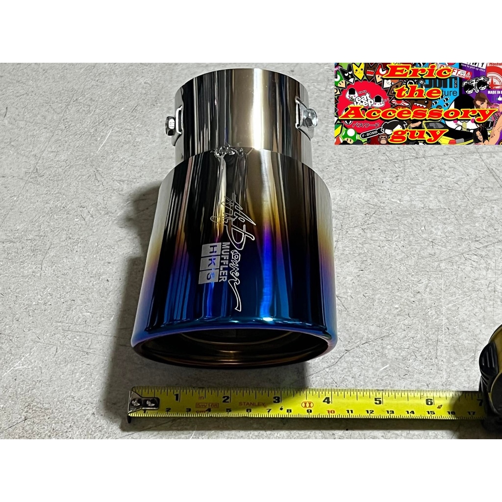 HKS Muffler Tip for Hiace NV350 Fortuner Montero Hilux (3.0 inches