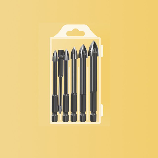 Gorich Multifunctional triangular drill bit, glass and tiles and