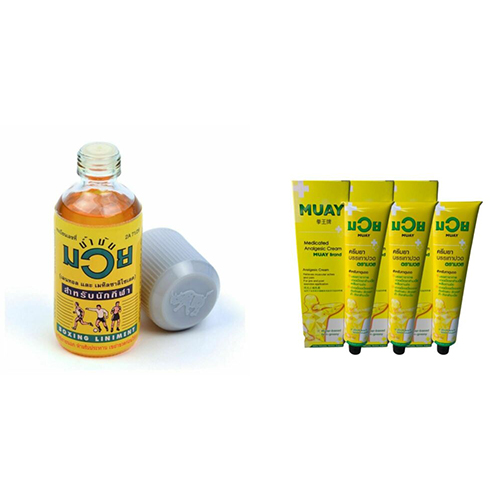 WITH FREEBIES] NAMMAN MUAY THAI BOXING OIL LINIMENT 30ML BOTTLE/CREAM  RELIEVES MUSCULAR ACHES PAIN BY HASP