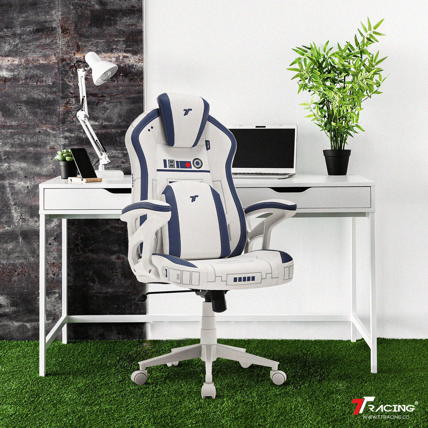 TTRacing Duo V4 Pro R2-D2 Edition Gaming Chair Ergonomic Home