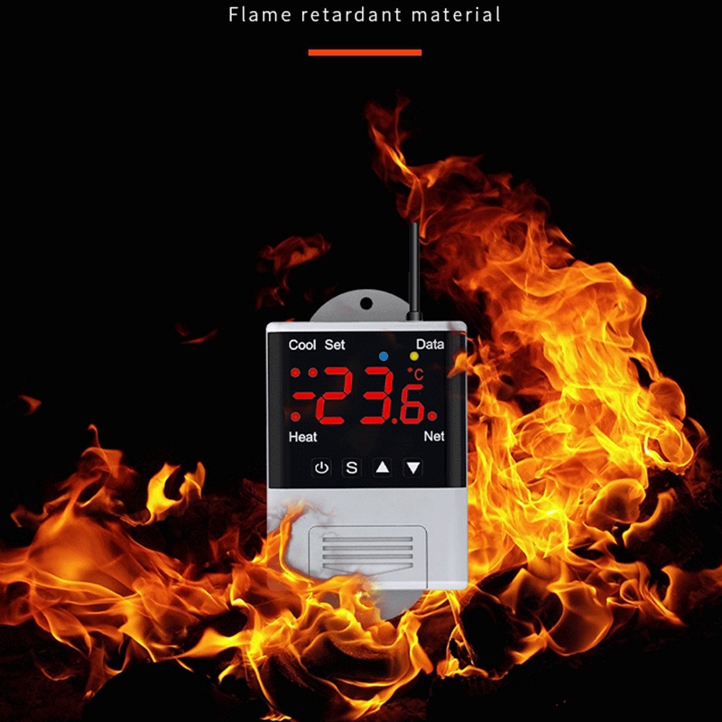 Wireless Wifi Temperature Controller Thermostat AC110-220V DTC1201 NTC Sensor Digital Display APP Control for Smart Home