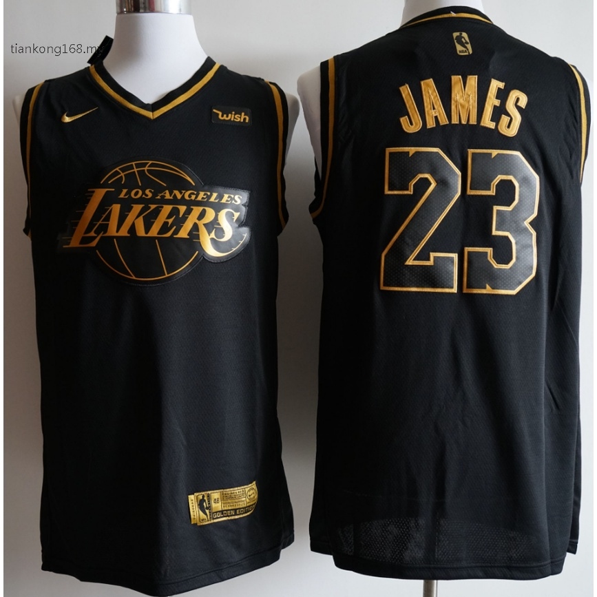 Black Jerseys Lakers Lebron James 