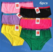 High-Quality Cotton Women's Underwear Set for Summer (6pcs)