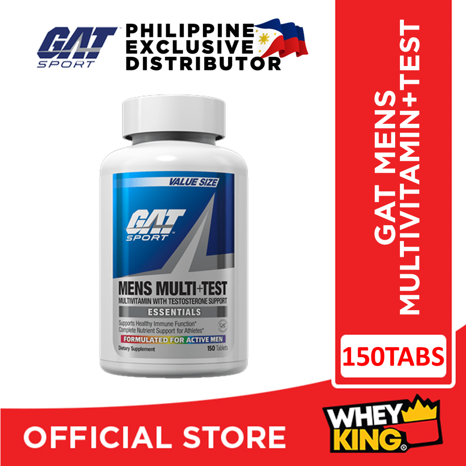 GAT Mens Multivitamins + Testosterone Booster 150 tablets Lazada PH