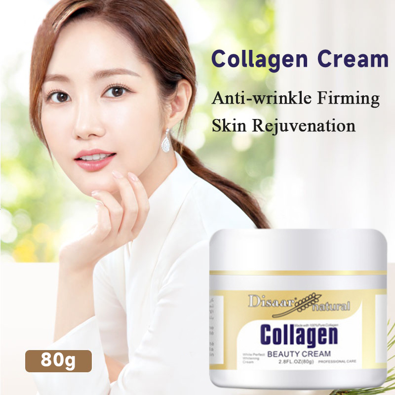 DISAAR Collagen Face Cream 80g Whitening Moisturizing Antiwrinkle