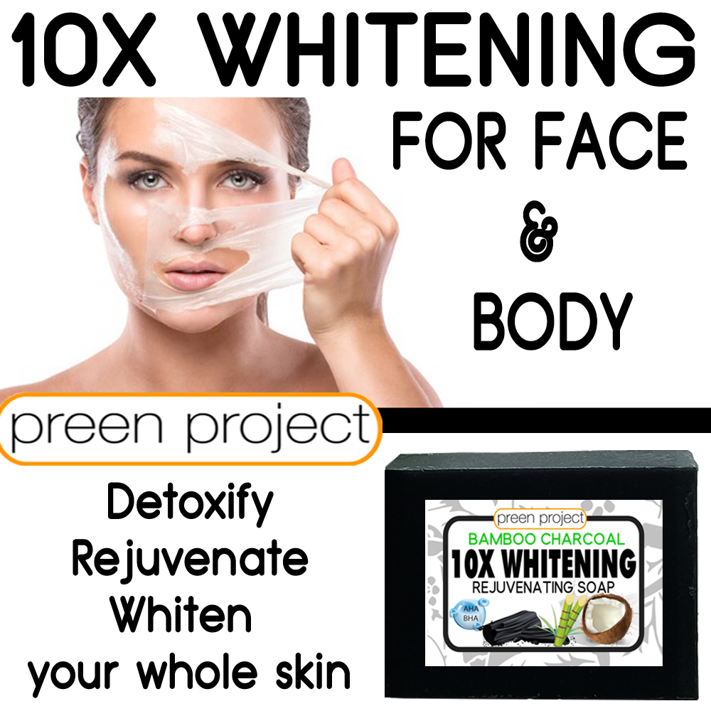 [ Detox Skin Whitening Soap ] 100 Effective Bleaching Dark Spot