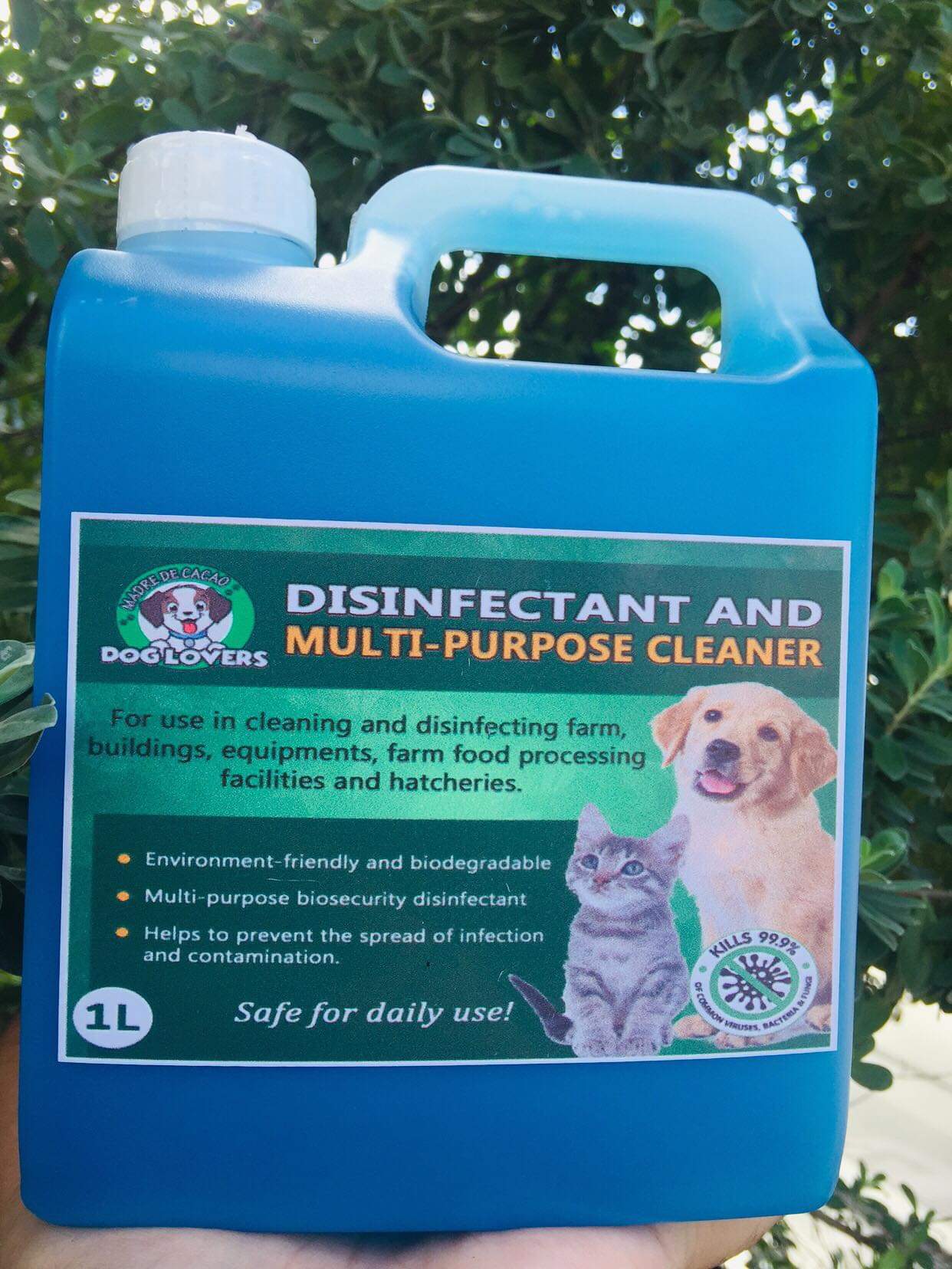 DOG LOVERS DISINFECTANT DEODORIZER and MULTIPURPOSE CLEANER Lazada PH