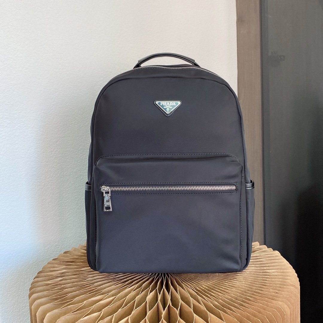 Shop Prada Nylon Backpack online 