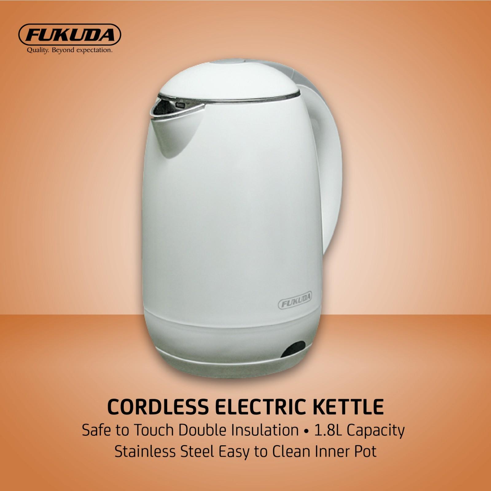 Fukuda hot sale cordless kettle