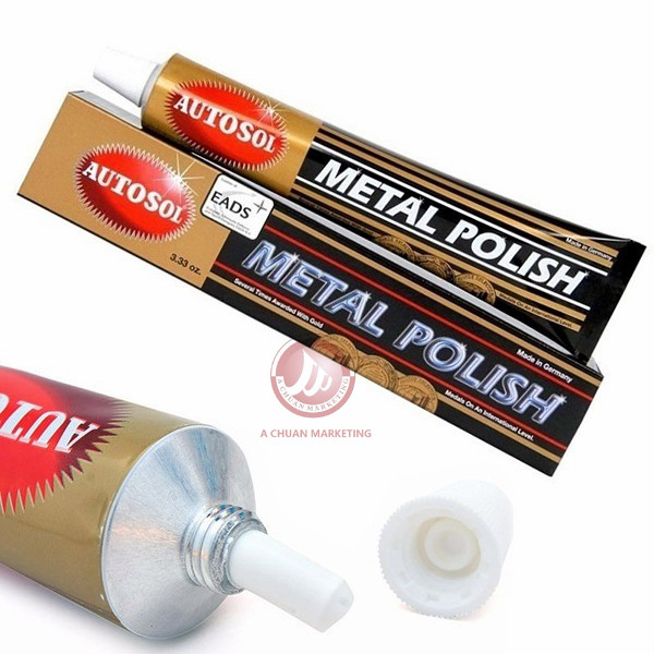 Autosol Metal Polish Cream Rust Remover, Stainless Steel, Polishing YMG