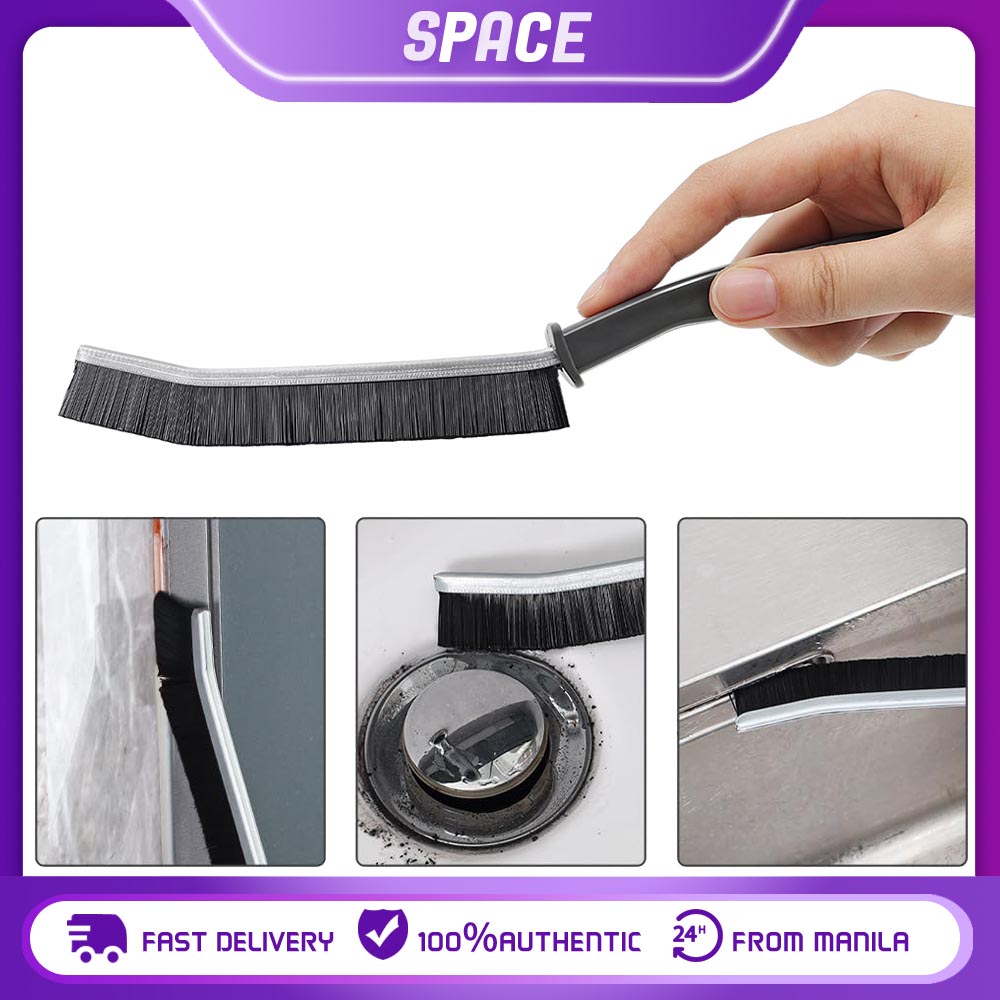 Portable Crevice Cleaning Brush Universal Hard Bristled Crevice Cleaning  Brush Household Durable Grout Gap Cleaning Brush