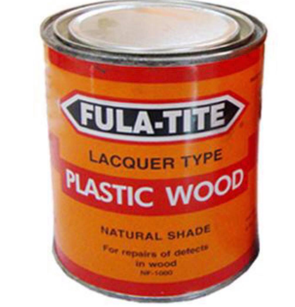 FulaTite Plastic Wood Dough Lacquer Type Natural Shade Destiny Fula Tite Filler Repairs on