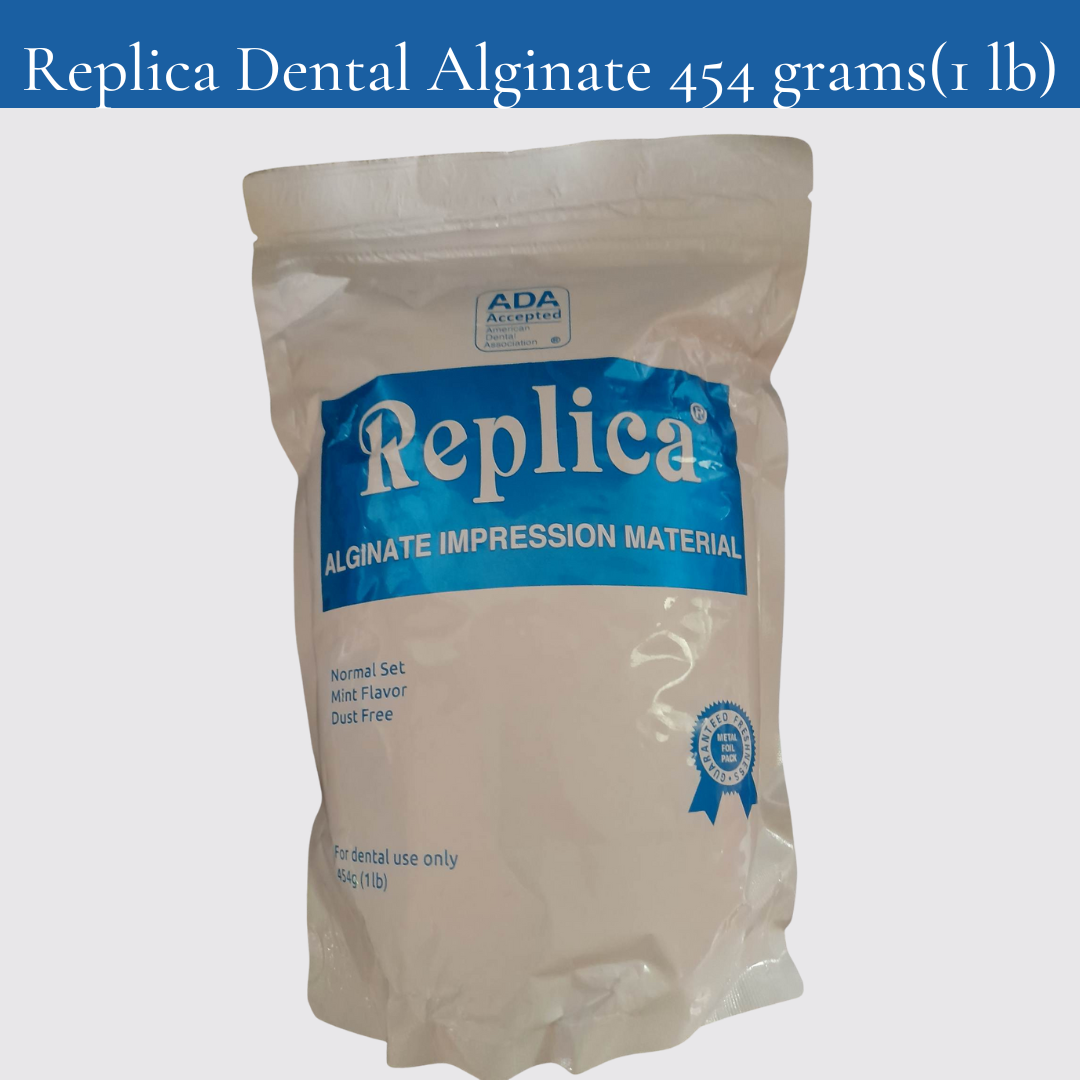 Dental Alginate Impression Material 454 grams (1lb), Dental Market