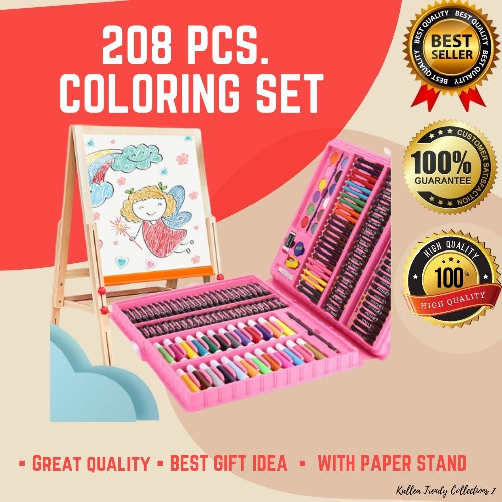 Generic Kids Coloring Set-208pieces @ Best Price Online